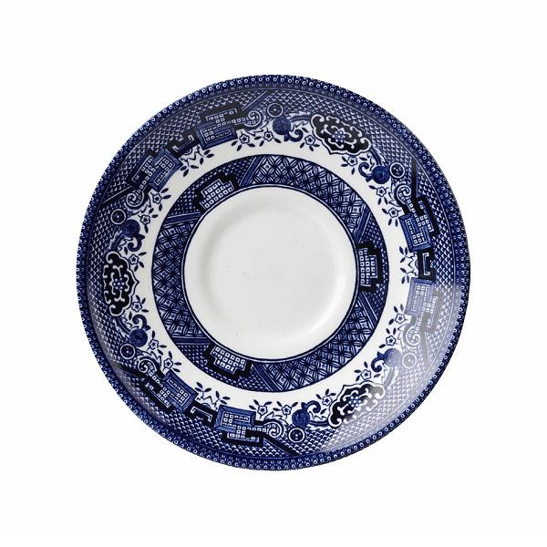 Блюдце 14,1см Vintage Prints, цвет Georgian Blue Willow BWLGTS1