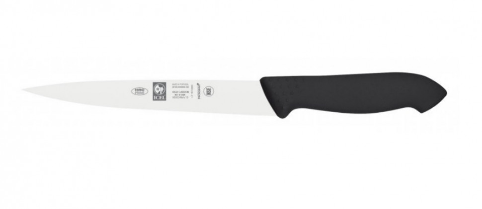 Нож филейный 16см для рыбы, черный HORECA PRIME 28100.HR08000.160
