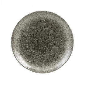 Тарелка мелкая 16,5см, без борта, цвет Raku Quartz Black, Studio Prints RKBQEVP61
