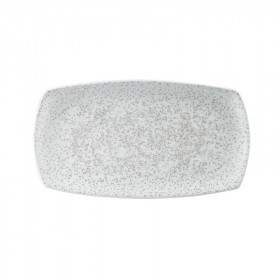 Блюдо прямоугольное узкое 35,5х19см, без борта, Menu Shades, цвет Caldera Chalk White ZCCWNRPL1