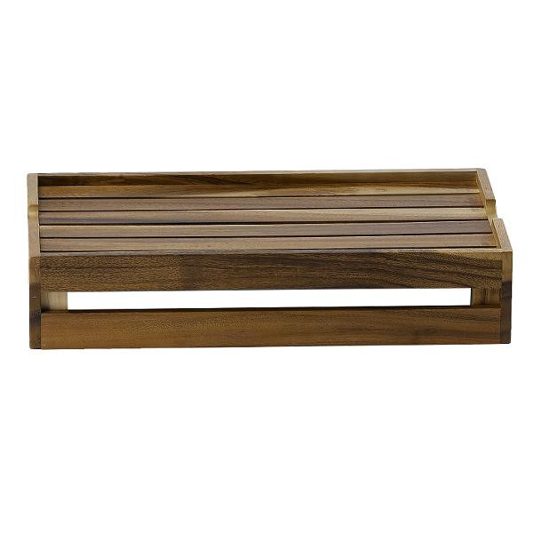 Подиум деревянный "Ящик" 25,8х44,5см h9,4см Buffetscape Wood ZCAWLRCR1