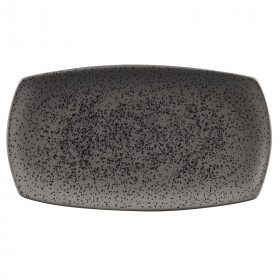 Блюдо прямоугольное узкое 35,5х19см, без борта, Menu Shades, цвет Caldera Flint Grey ZCCGNRPL1