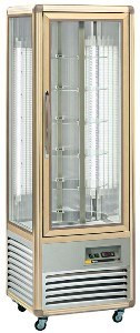 ШКАФ-ВИТРИНА КОНДИТЕРСКИЙ APACH AVP350R SNELLE БРОНЗА/ВЫСТ.