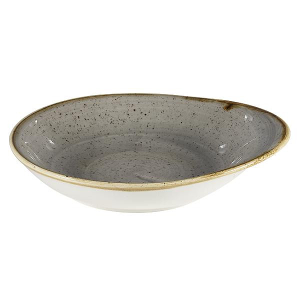 Салатник 0,30л 18х16,8см, без борта, Stonecast, цвет Peppercorn Grey SPGSID71