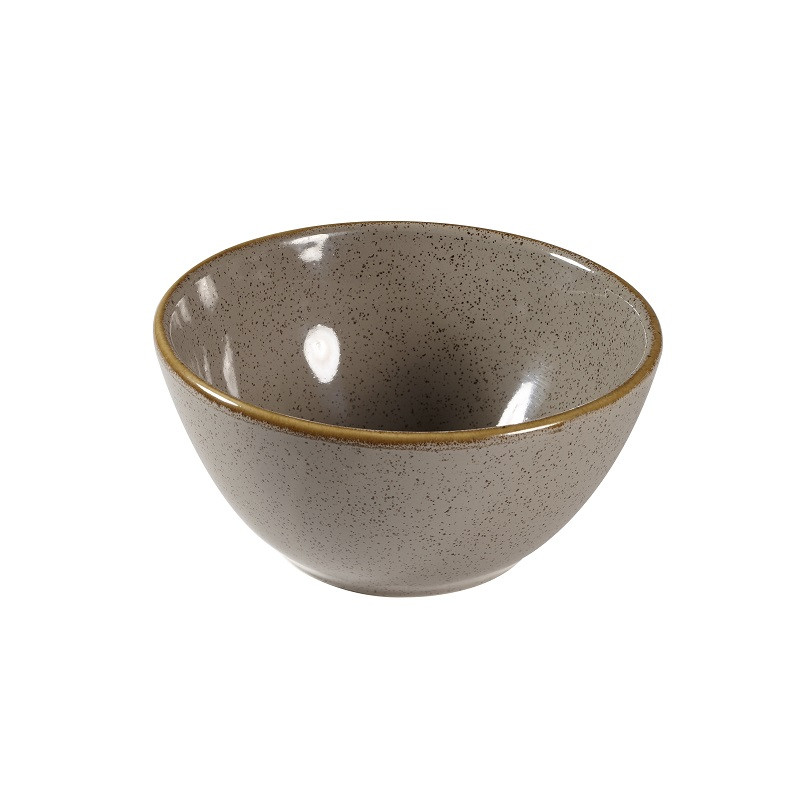Салатник 0,40л d13см h6,5см, без борта, Stonecast, цвет Peppercorn Grey SPGSBS141