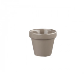 Салатник «Plant Pot» 0,34л d9см h9,7см, Bit on the Side, цвет Pebble BCPEPL121
