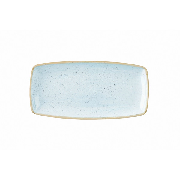 Блюдо сервировочное 29,5х15см, без борта, Stonecast, цвет Duck Egg Blue SDESOP111