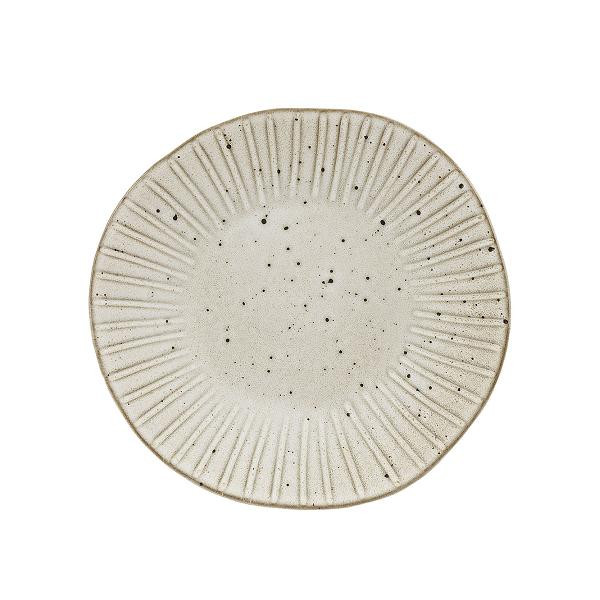 Тарелка мелкая 28,5см, керамика, Impressions, цвет OYSTER C12334