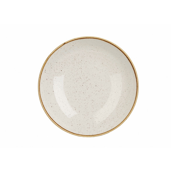 Тарелка глубокая 31см 2,4л, без борта, Stonecast, цвет Barley White SWHSPLC21