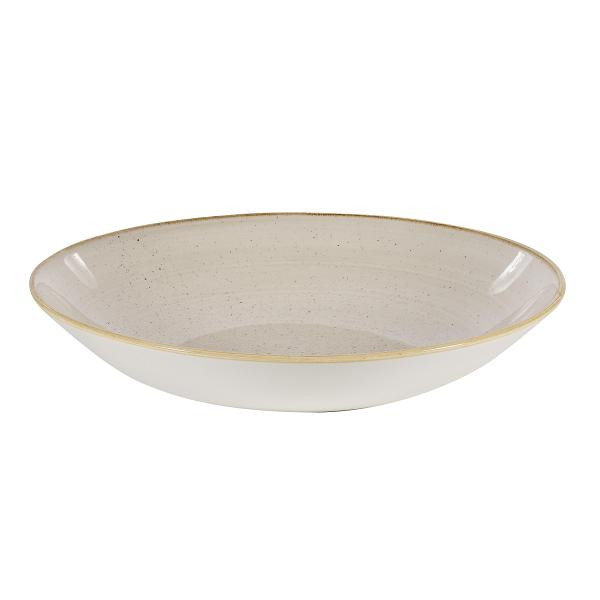 Тарелка глубокая 31см 2,4л, без борта, Stonecast, цвет Nutmeg Cream SNMSPLC21