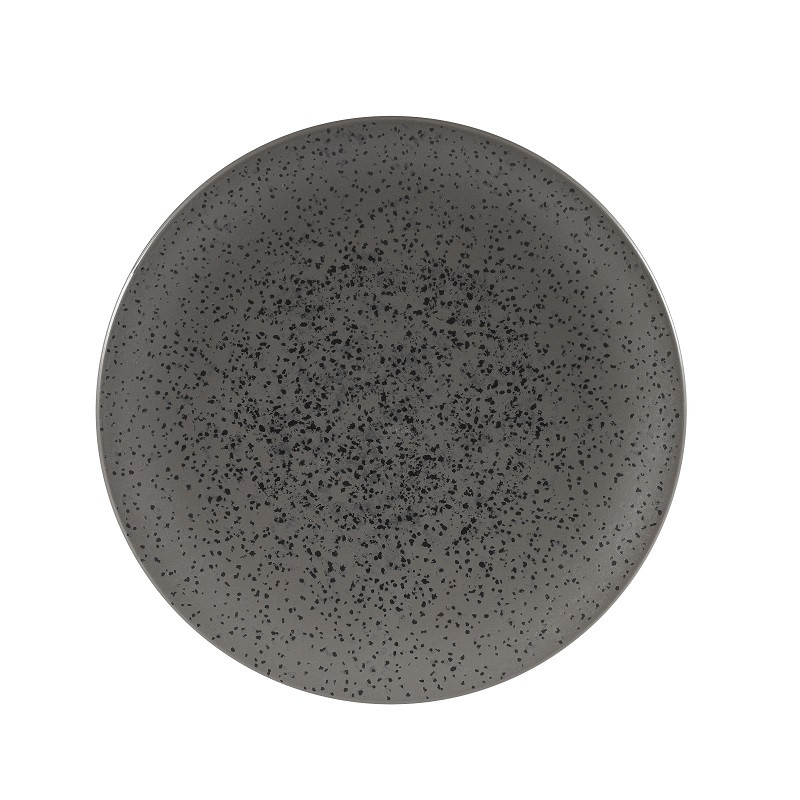 Тарелка мелкая 27см, без борта, Menu Shades, цвет Caldera Flint Grey ZCCGMC271