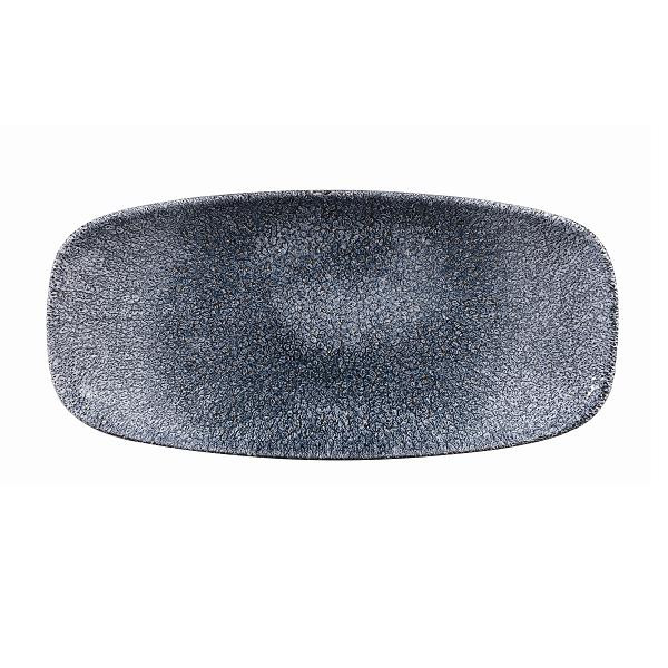 Блюдо прямоугольное CHEFS 26,9х12,7см, без борта, цвет Raku Topaz Blue, Studio Prints RKTBXO101