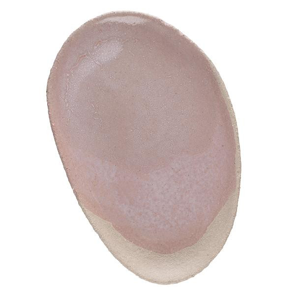 Блюдо овальное 36х25см, керамика, цвет ROSE, Wabi 963492