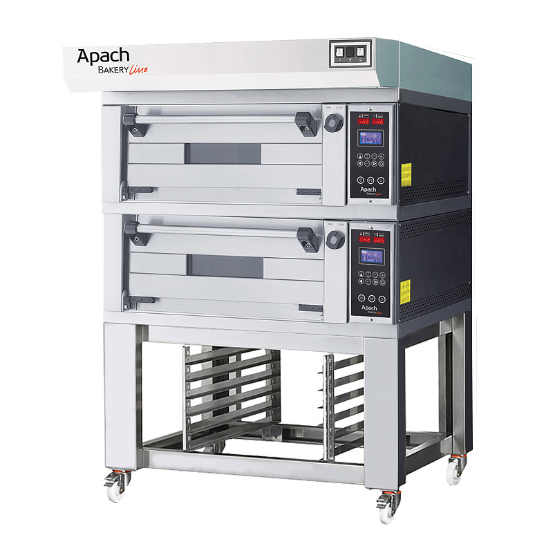 ПЕЧЬ ПОДОВАЯ С ПОДСТАВКОЙ БЕЗ НАПРАВЛЯЮЩИХ APACH BAKERY LINE E2LK9L DPBI-T