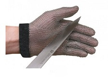 Перчатка кольчужная с защитой от порезов MGA515L