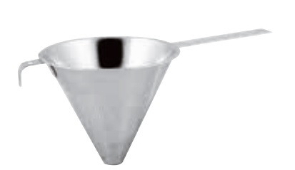 Дуршлаг конич.; сталь нерж.; D=14см; металлич. 41925-14