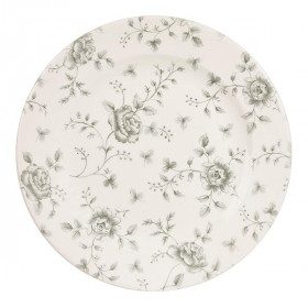 Тарелка мелкая 27,6см Vintage Prints, цвет Grey Rose Chintz RCGVP581