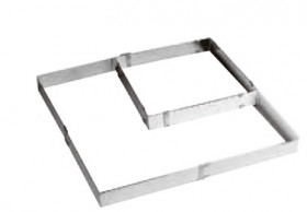 Квадрат раздвижной Cm 30X30>57X56 H 5 47526-05