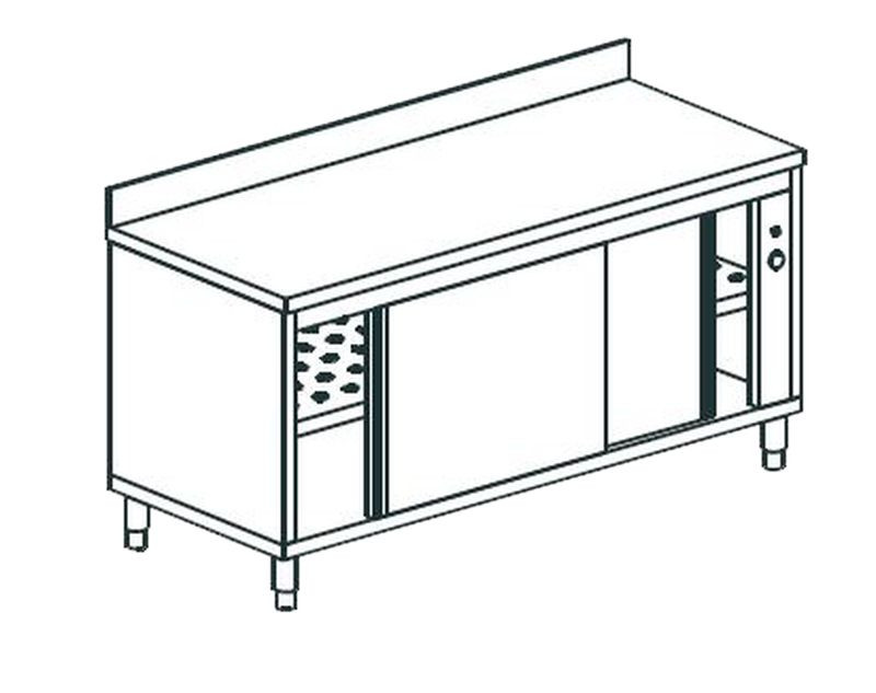 СТОЛ ТЕПЛОВОЙ APACH CHEF LINE LHC615SH2U