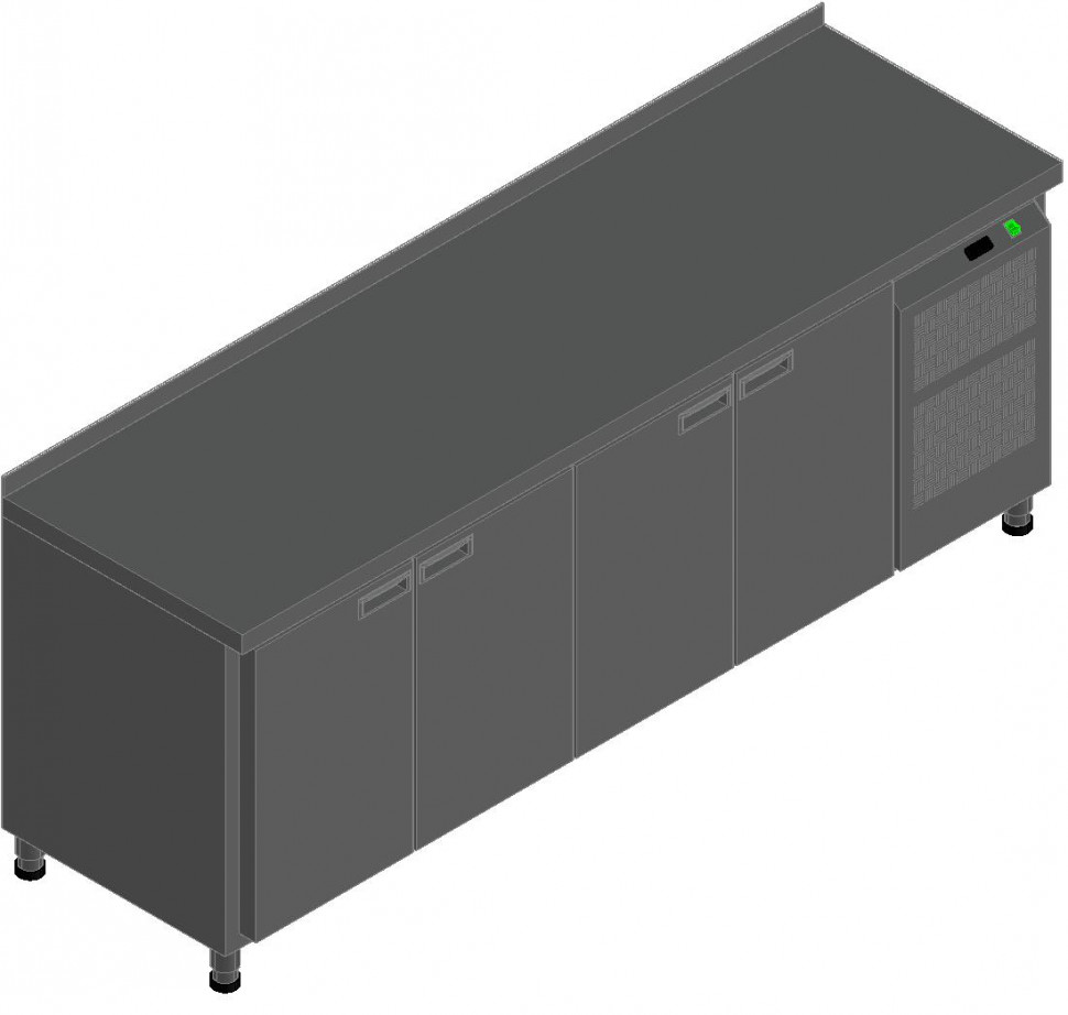 СТОЛ С ОХЛАЖД.ШКАФОМ HICOLD GN 1111 BR3 TN