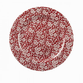 Тарелка мелкая 30,5см Vintage Prints, цвет Cranberry Victorian Calico CACVP111