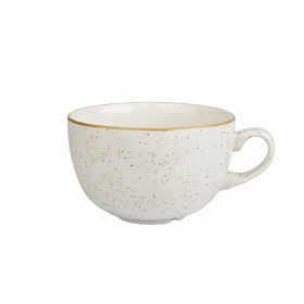 Чашка Cappuccino 500мл Stonecast, цвет Barley White SWHSCB441