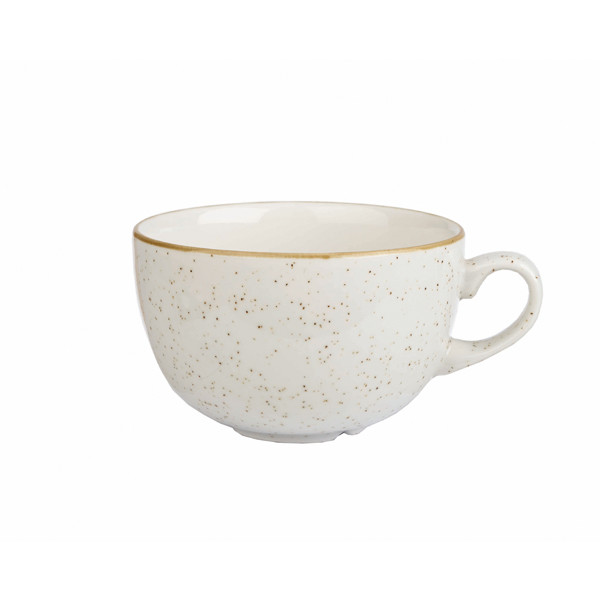 Чашка Cappuccino 500мл Stonecast, цвет Barley White SWHSCB441