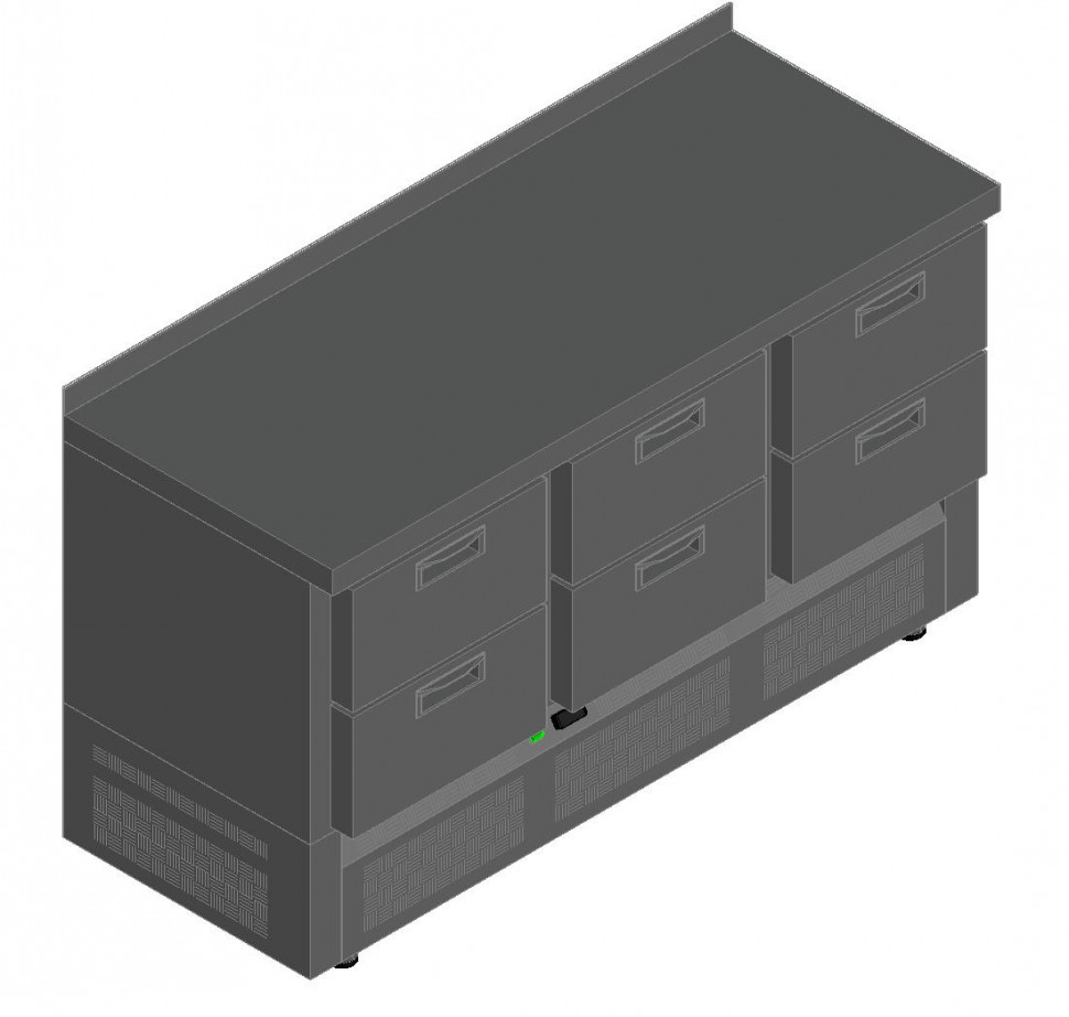 СТОЛ С ОХЛАЖД.ШКАФОМ HICOLD SNE 222/TN