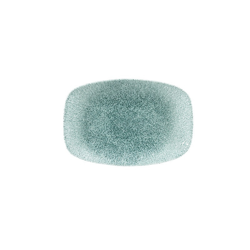 Блюдо прямоугольное CHEFS 23,7х15,7см, без борта, цвет Raku Jade Green, Studio Prints RKJGOBL21