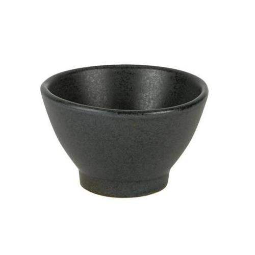 Салатник конический 0,08л d7,5см, керамика, RUSTICO CARBON C31195