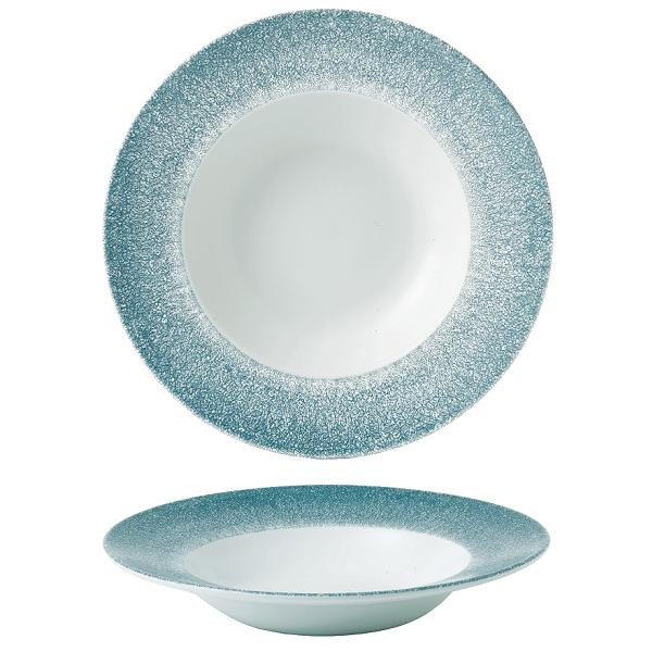 Тарелка глубокая 28см 0,468л, цвет Raku Topaz Blue, Studio Prints RKTBVWBL1