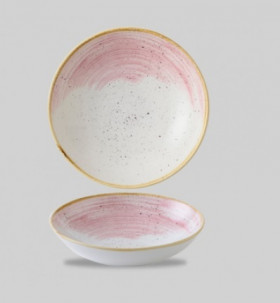Салатник 1,14л d24,8см, без борта, Stonecast, цвет Petal Pink ASPPEVB91