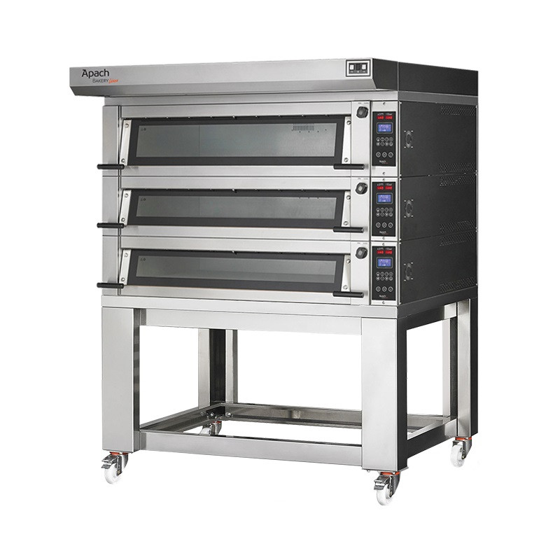 ПЕЧЬ ПОДОВАЯ С ПОДСТАВКОЙ БЕЗ НАПРАВЛЯЮЩИХ APACH BAKERY LINE E4LK4L DP