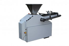 ТЕСТОДЕЛИТЕЛЬ ВАКУУМНЫЙ APACH BAKERY LINE SDT100 SA С ТЕФЛ.БУНКЕРОМ, МУКОПОСЫПАТЕЛЕМ И СКРЕБКОМ