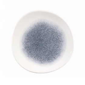 Тарелка мелкая "Волна" 21см, без борта, цвет Raku Topaz Blue, Studio Prints RKTBOG81
