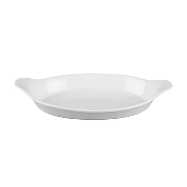 Форма для запекания овальная 34,5х19см 1,09л, цвет белый, Cookware WHCWLOEN1