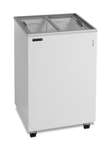 ЛАРЬ МОР.СО СТЕКЛ.КРЫШ.TEFCOLD IC100SC