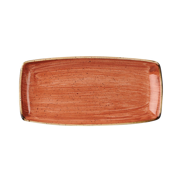 Блюдо сервировочное 35х18,5см, без борта, Stonecast, цвет Spiced Orange SSOSOP141