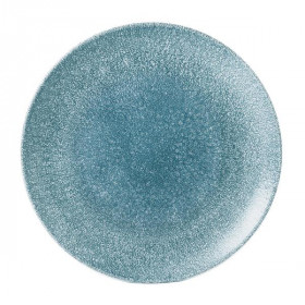 Тарелка мелкая 28,8см, без борта, цвет Raku Topaz Blue, Studio Prints RKTBEV111