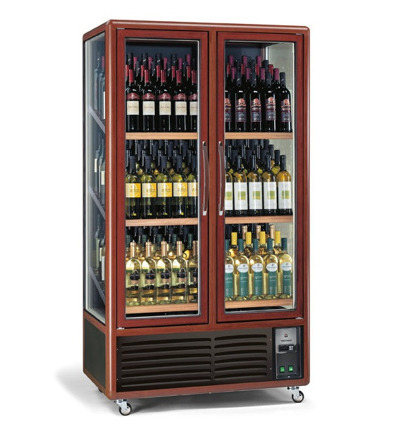 ШКАФ ВИННЫЙ ДЕРЕВ.TECFRIGO ENOTEC 681 3TV ТЕМН.ОРЕХ