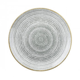 Тарелка мелкая 28,8см, без борта, цвет Stone Grey, Studio Prints SPSGEV111