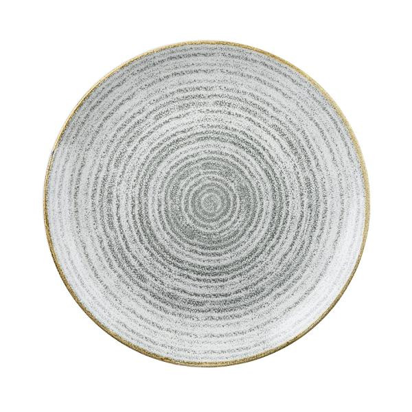 Тарелка мелкая 28,8см, без борта, цвет Stone Grey, Studio Prints SPSGEV111