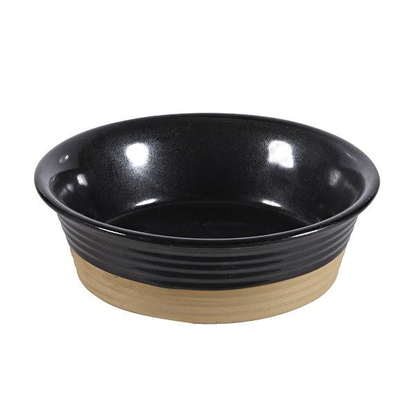 Блюдо глубокое d16см 0,48л, керамика, Igneous Black ZCBKIGLP1