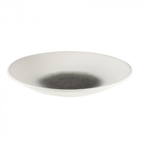 Тарелка глубокая 28,1см h3,7см, без борта, ISLA, цвет Quartz Black RKBQID271