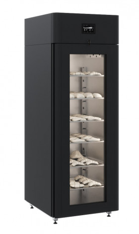 ШКАФ ХОЛОД.СО СТЕКЛЯННОЙ.ДВЕРЬЮ POLAIR CS107 BAKERY BR BLACK (ТИП 2 С ДИСПЛЕЕМ 7) 1001235d