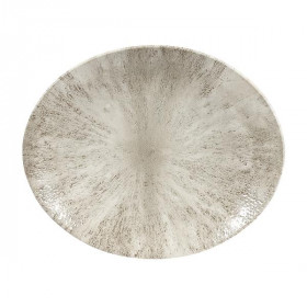 Блюдо овальное 27х22,9см, без борта, цвет Stone Agate Grey, Studio Prints STAGOP581
