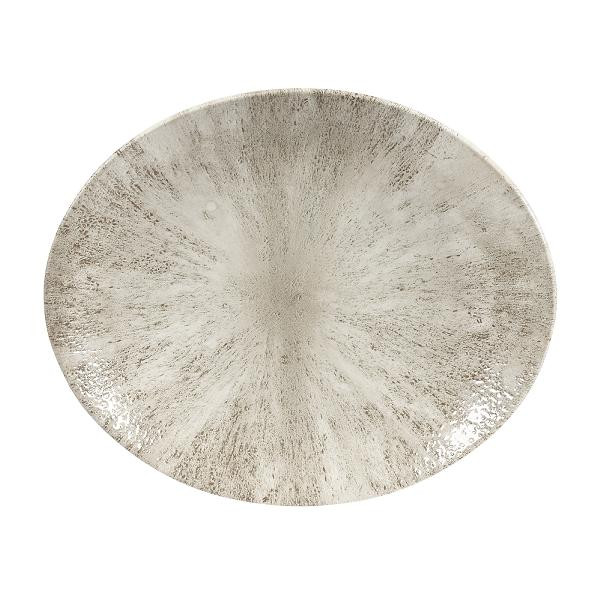 Блюдо овальное 27х22,9см, без борта, цвет Stone Agate Grey, Studio Prints STAGOP581