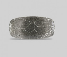 Блюдо прямоугольное CHEFS 35,5х18,9см, без борта, цвет Kintsugi Reverse, KRBKXO141
