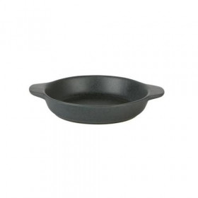 Форма для запекания d19см, с ручками, керамика, RUSTICO CARBON C31210