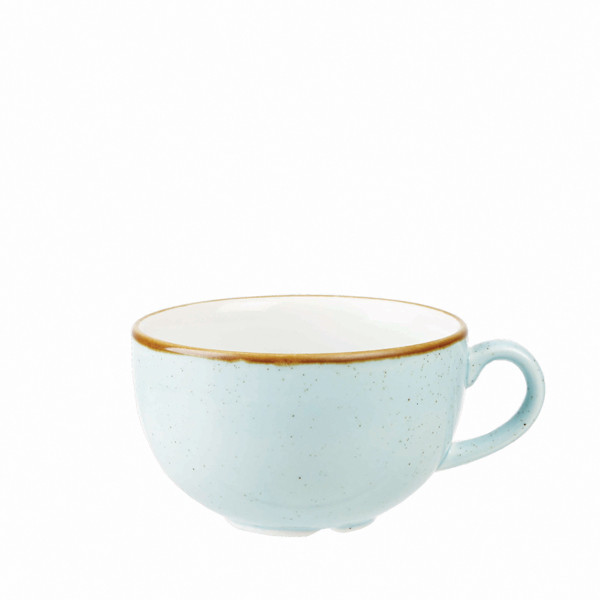 Чашка Cappuccino 460мл Stonecast, цвет Duck Egg Blue SDESCB401